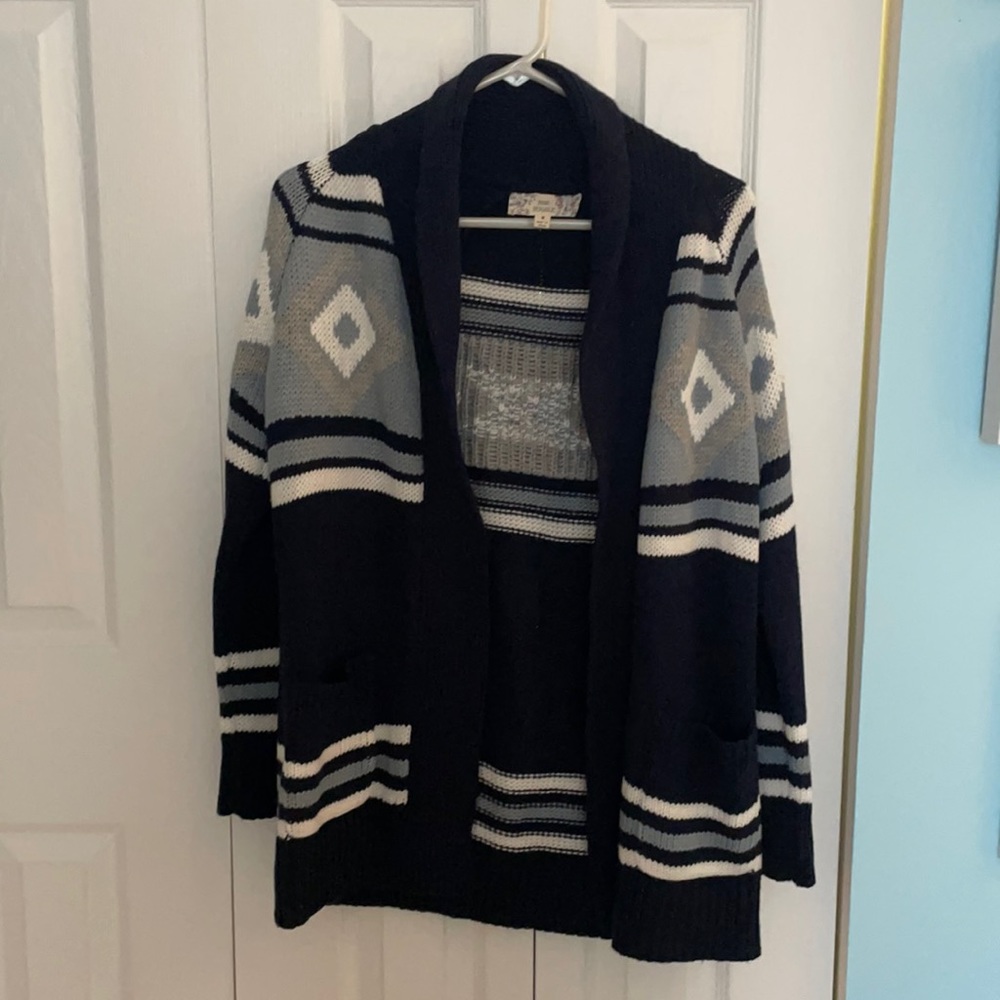 Blue/Grey Cardigan